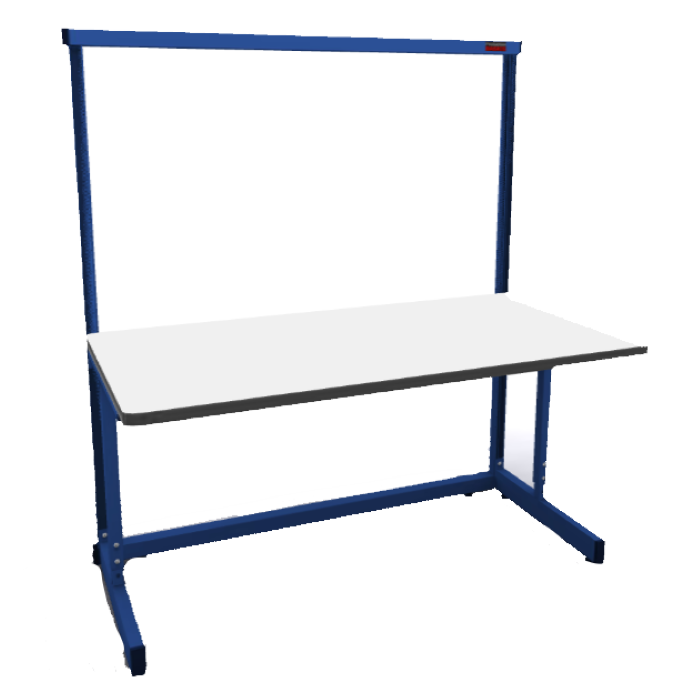Production Basics C-Leg Standard Laminate Workstation
