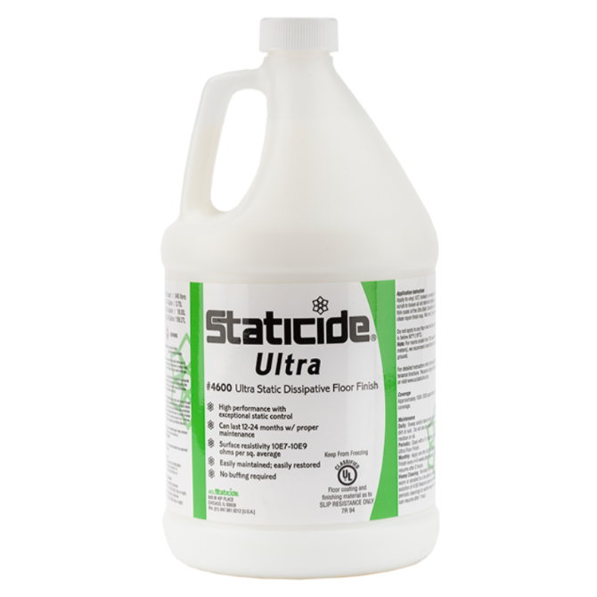 Staticide Ultra Static Dissipative Floor Finish