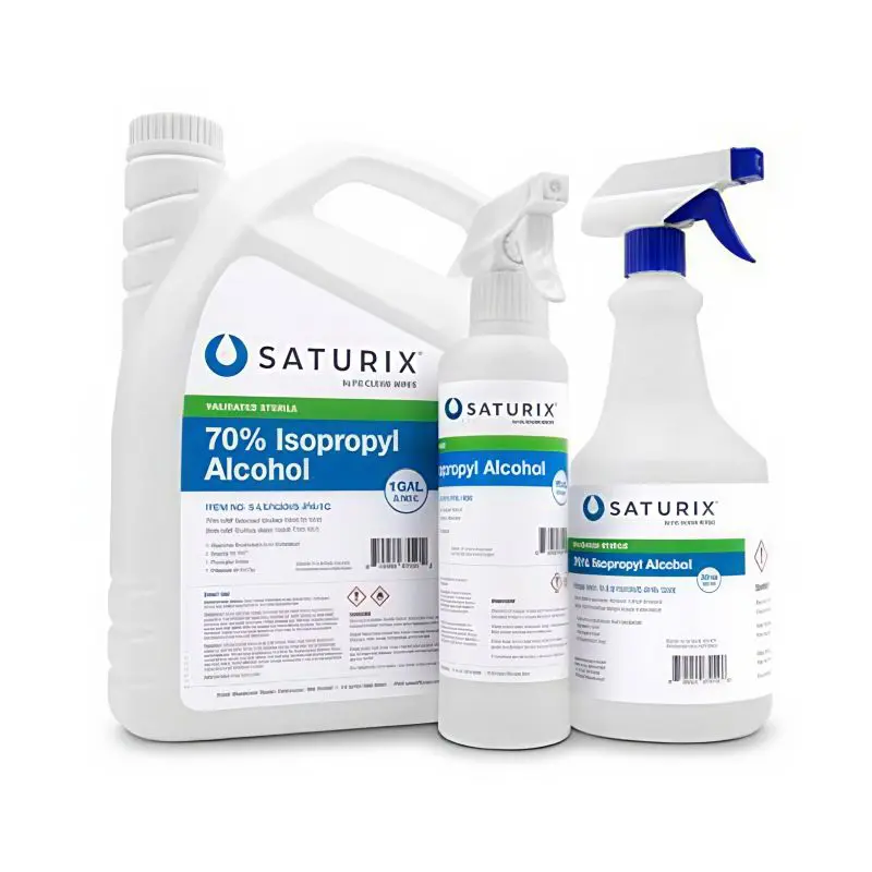 FG Clean Wipes Saturix Sterile 70% Isopropyl Alcohol