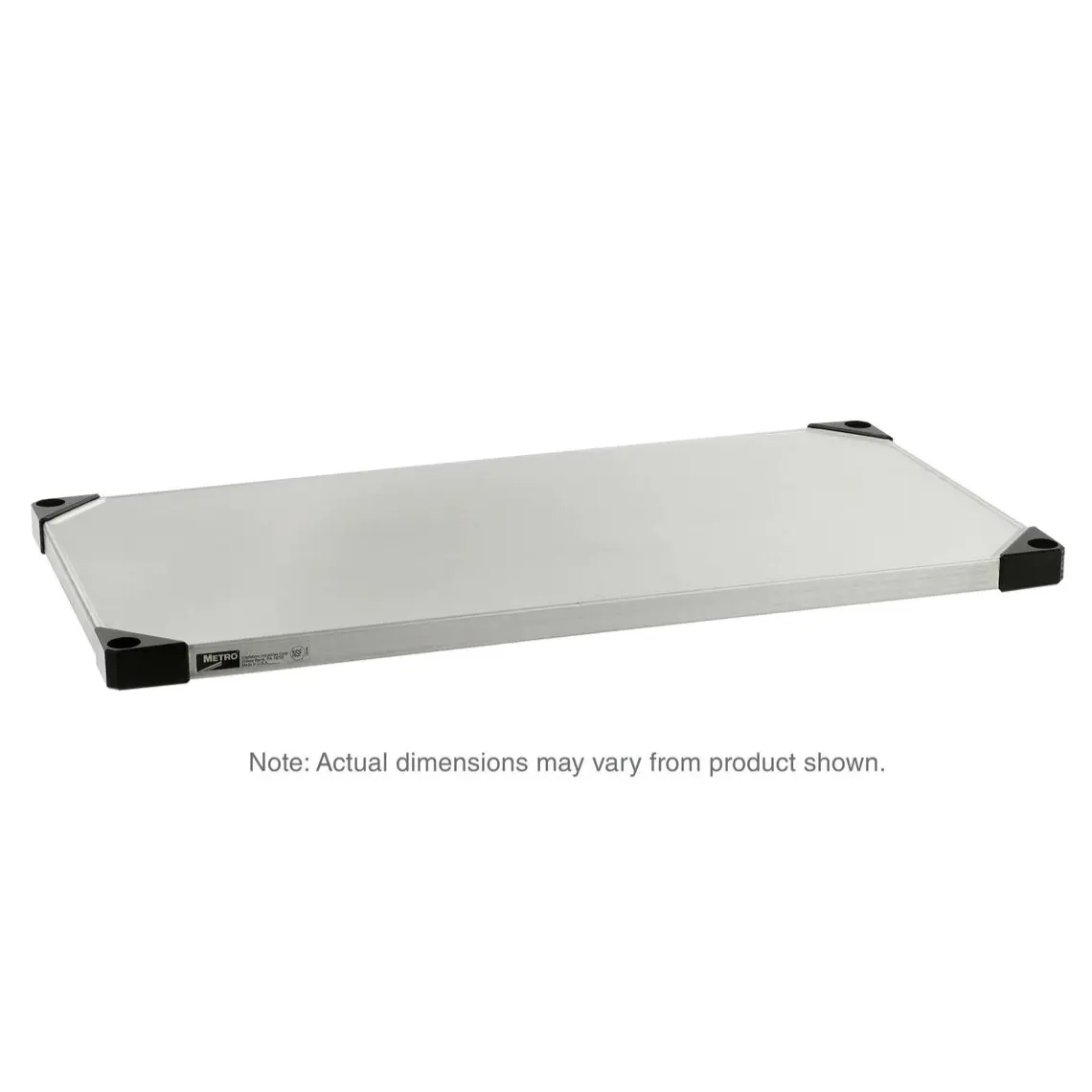 Metro Super Erecta Stainless Steel solid Shelves