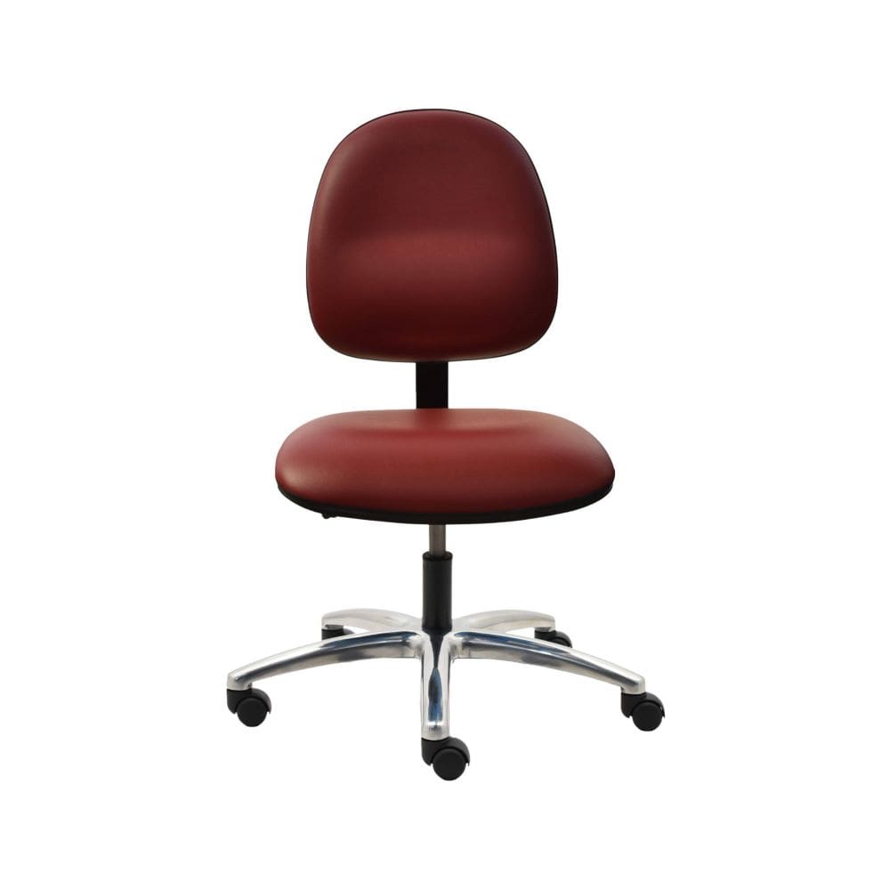 Industrial Seating Series 20M Industrial Vinyl Chair Aluminum Base