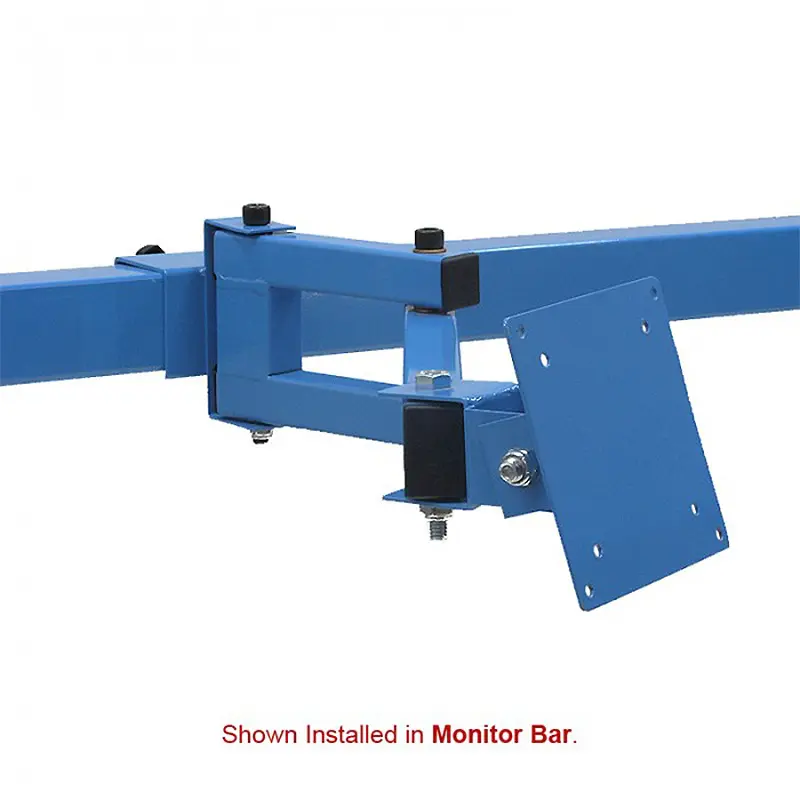 BenchPro Dual Tilt LCD Horizontal Monitor Holder