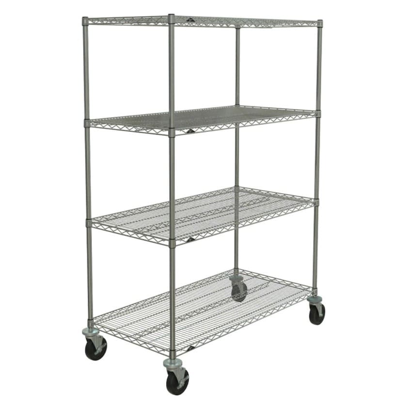 Metro Super Erecta Chrome Shelving Caster Cart chrome