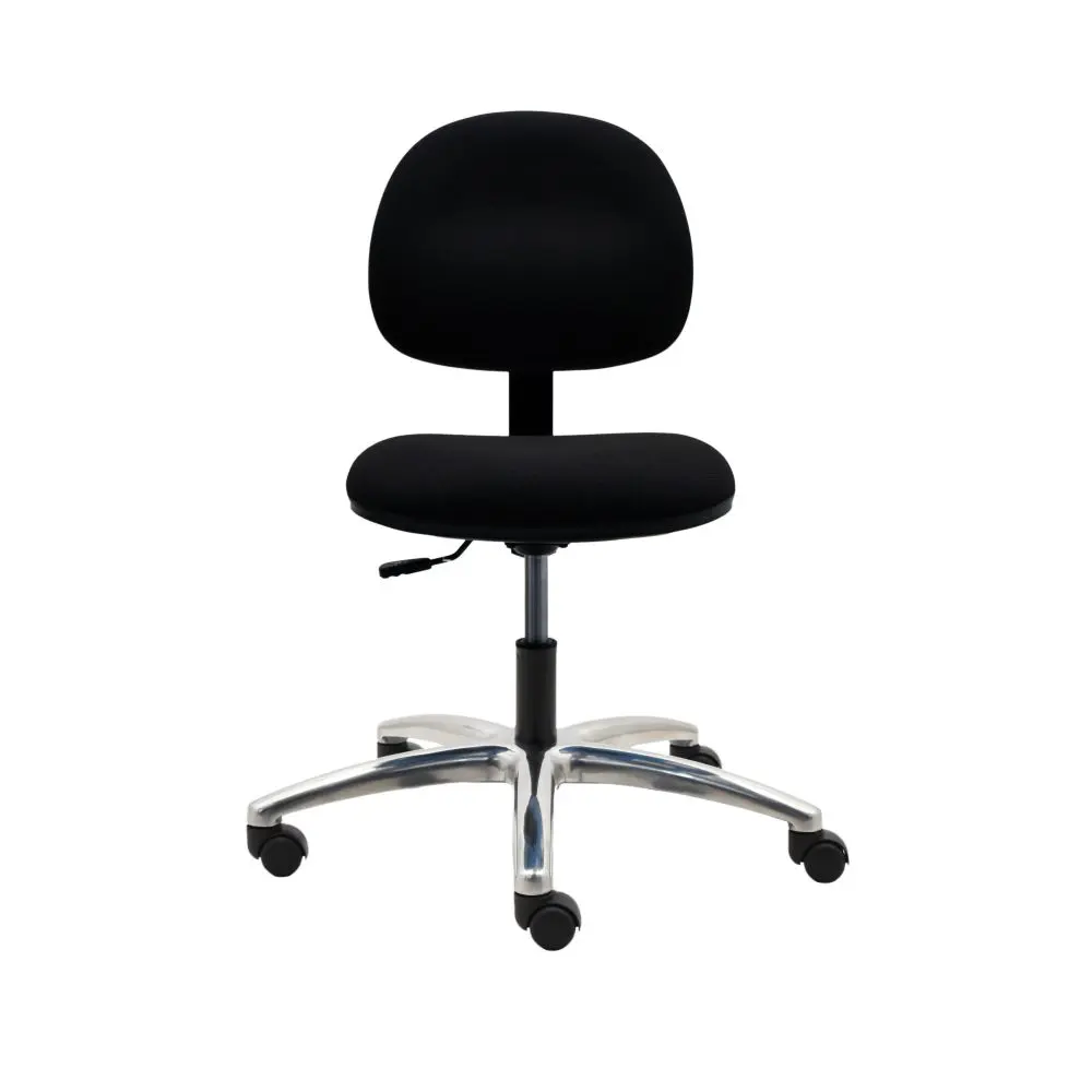 Industrial Seating Series 45 Industrial Fabric Chair - Aluminum Base