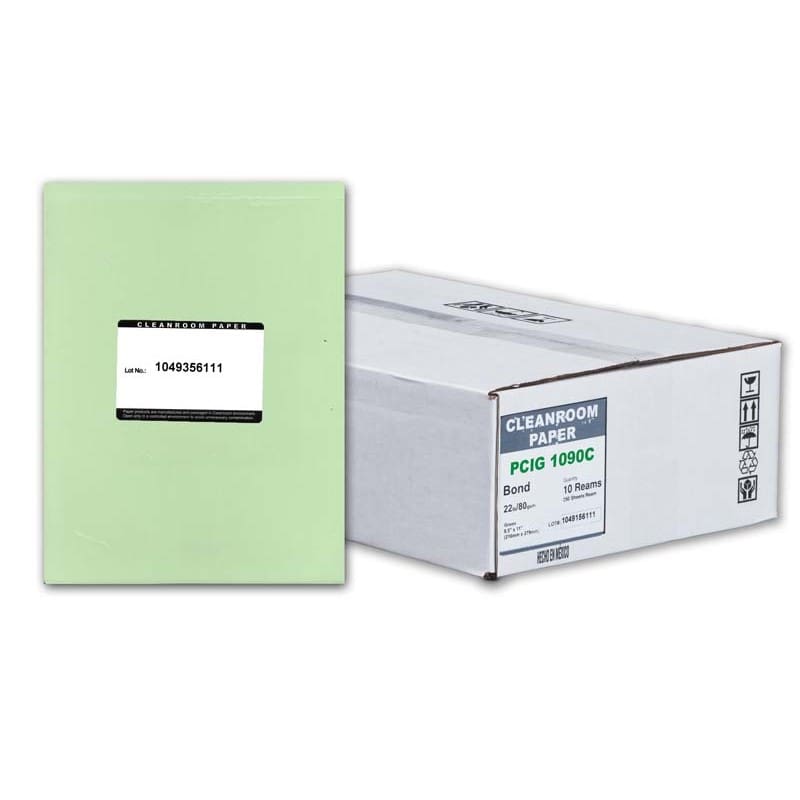 Pure Image Green Polyethylene Cleanroom Paper 22 lb