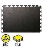 Euro-Flex ESD Conductive Solid Vinyl Interlocking Tile