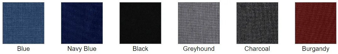 Benchpro ESD Fabic colors