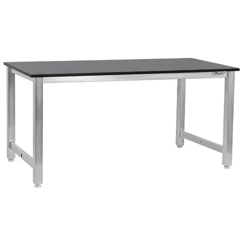 Benchpro Kennedy 3/4" Phenolic Resin Top Stainless Steel Frame Workbench