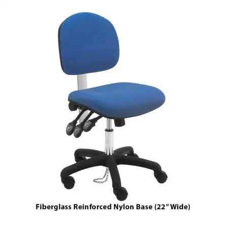 Benchpro Lincoln ESD Fabric Chair - Nylon Base