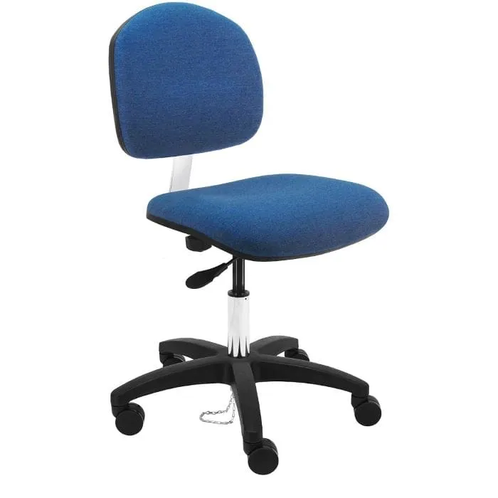 Benchpro Lincoln ESD Fabric Chair - Nylon Base