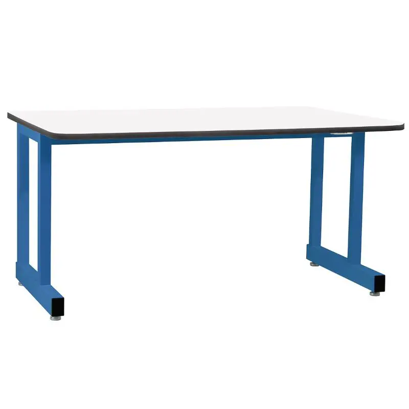 Benchpro Dewey Series Formica Laminate Top Workbench – T-Mold Bumper