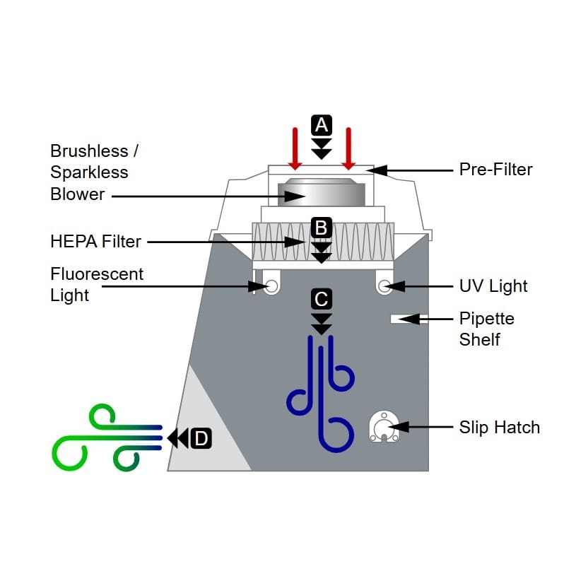 air flow diagram