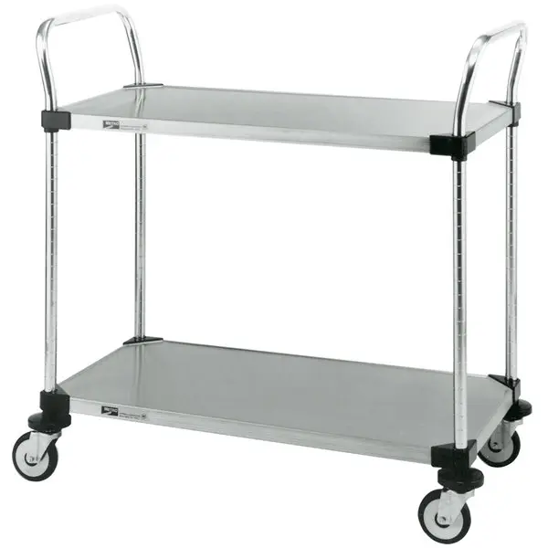 Metro Super Erecta Stainless Steel Utility Cart