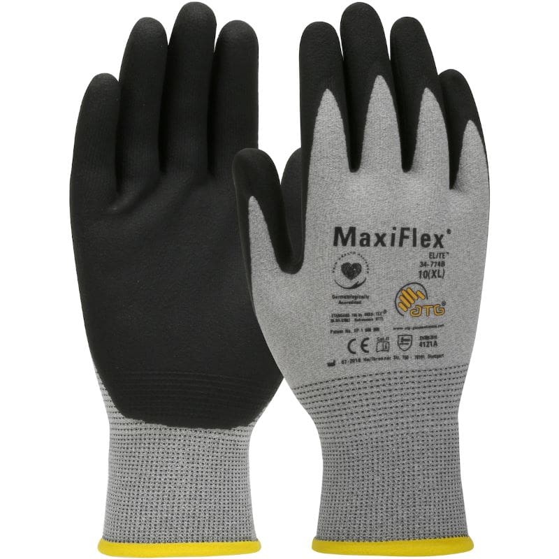 PIP MaxiFlex Elite ESD Seamless Knit Nylon Gloves
