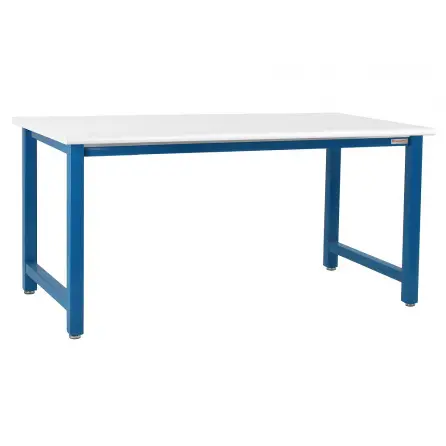Benchpro Kennedy Series Cleanroom ESD Laminate Workbench w/ Round Edge