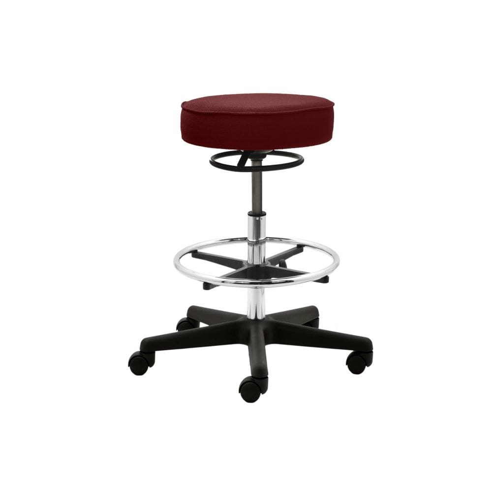 Industrial Seating Series 65 ESD Fabric Stool Plastic Nylon Base