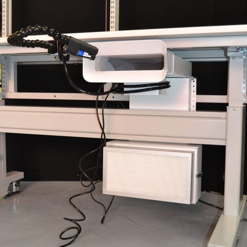 CC Steven PCS Muon Trap Under Bench Mount