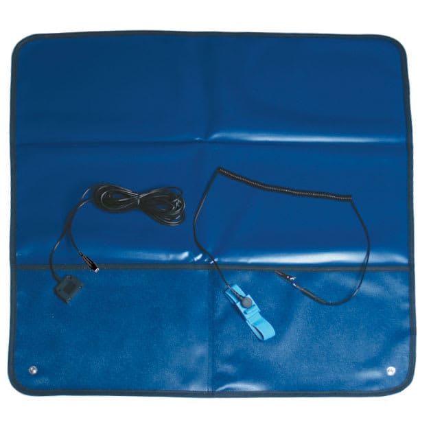 Transforming Technologies Blue Field Service Mat with Hardware