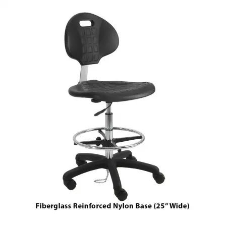 Benchpro ESD Urethane Chair | Ergonomic | ISO 6 | Static Dissipative & Conductive | Nylon Base - Image 3