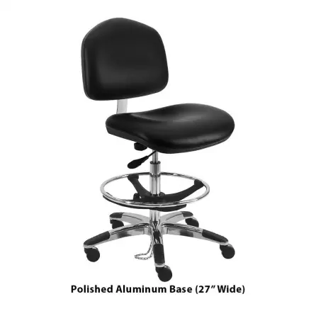 Benchpro Washington Vinyl Office Chair - Aluminum Base