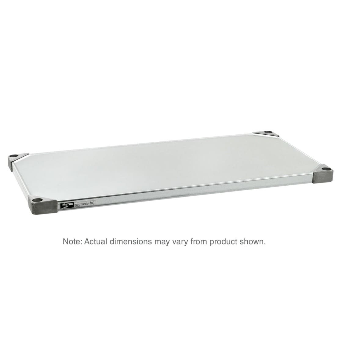 Metro Super Erecta galvanized steel solid Shelves