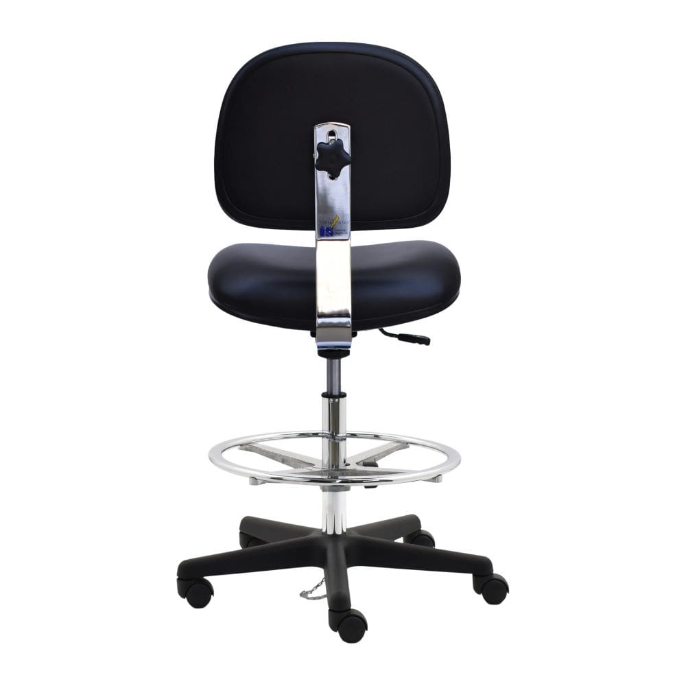 Industrial Seating Series 10 Vinyl ESD Chair - Plastic Nylon Base