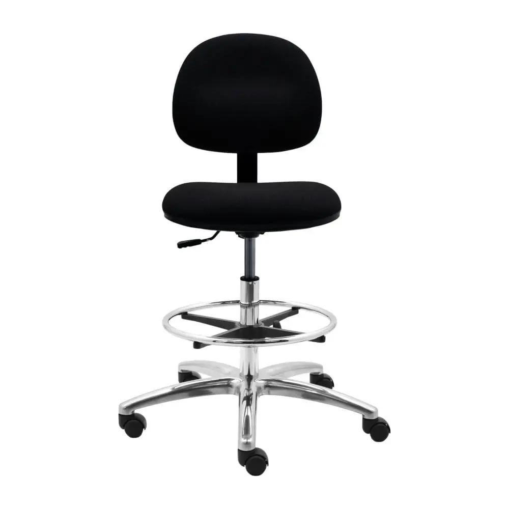 Industrial Seating Series 45 Industrial Fabric Chair - Aluminum Base