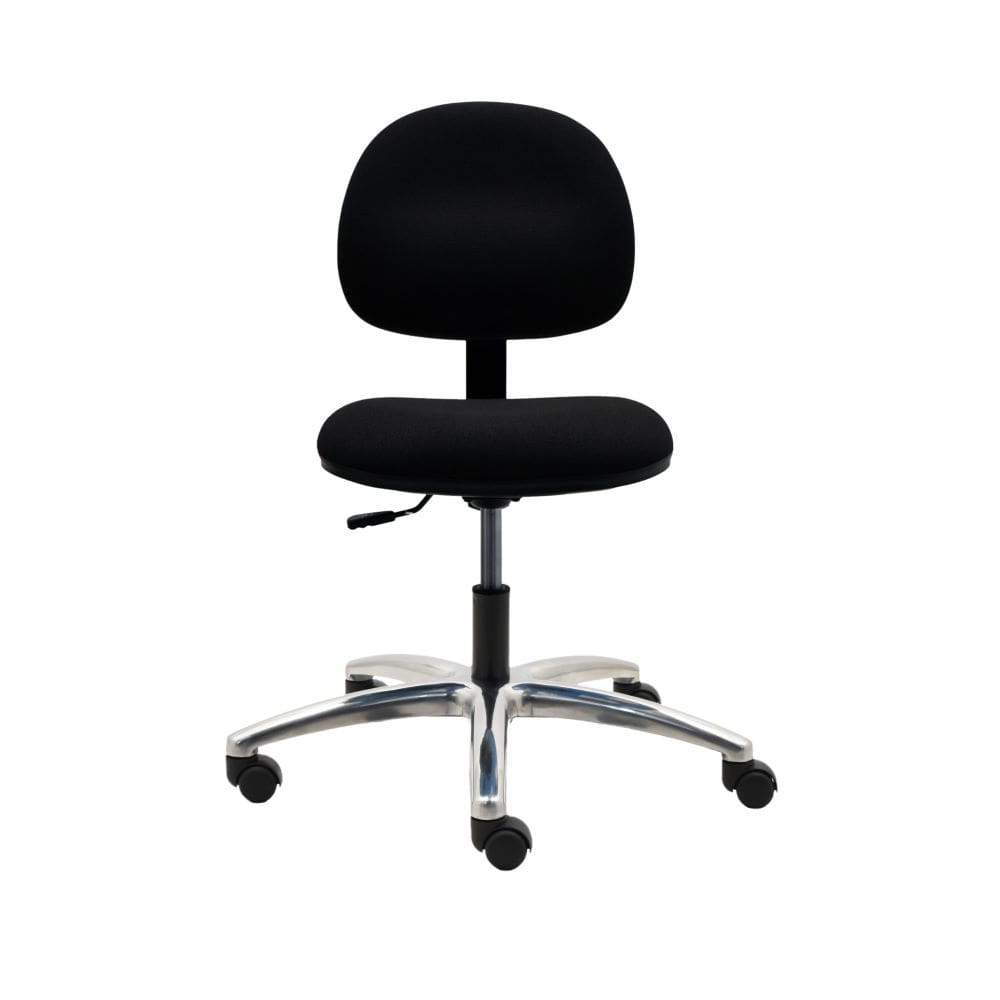 Industrial Seating Series 45 Industrial Fabric Chair - Aluminum Base
