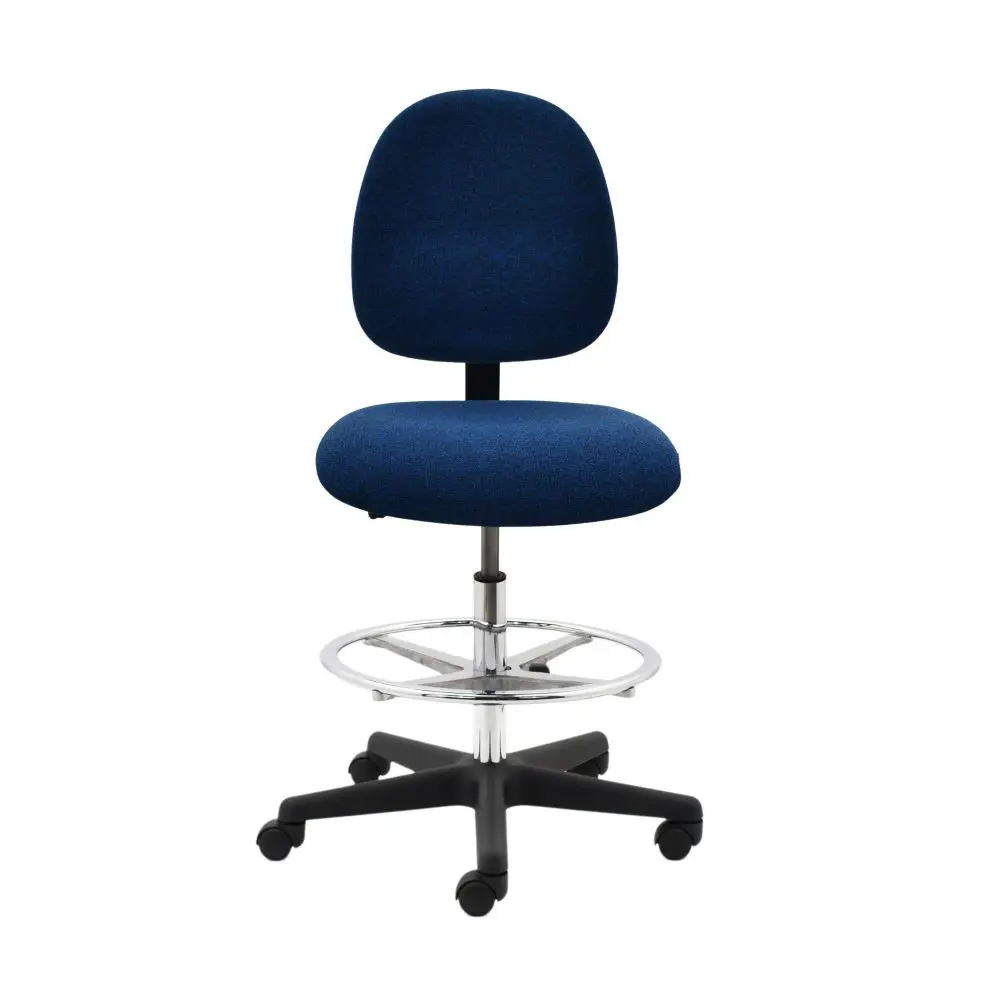 Industrial Seating Series 20M Industrial Fabric Chair- Plastic Nylon Base and Medium Seat