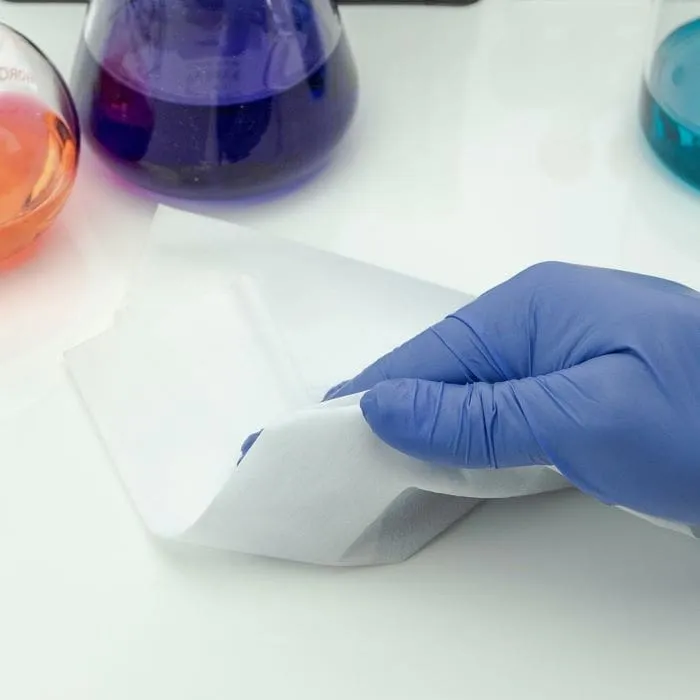 Berkshire SatPax 1000 Pre-Saturated Cleanroom Wipers | 9"x9" ISO 5 Class 100 | Case of 900 - Image 2