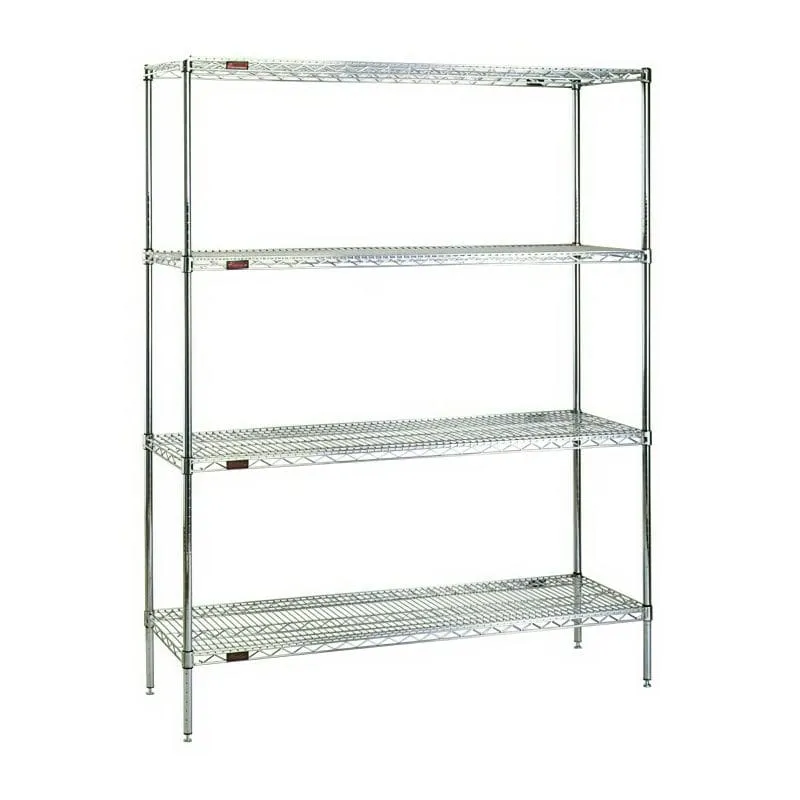 Eagle Stainless Steel Wire Shelving With 4 Shelves