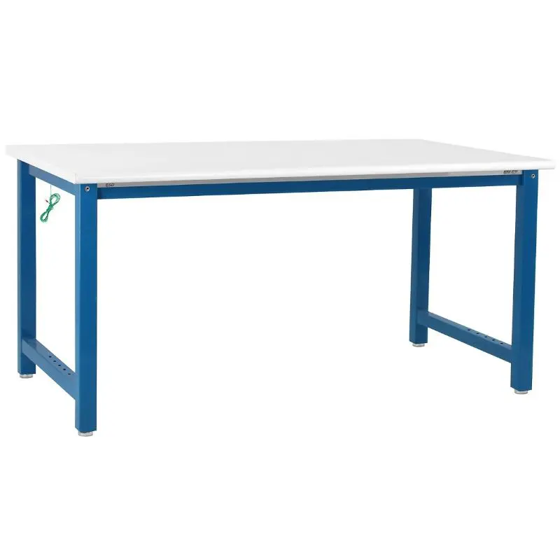 Benchpro Kennedy Cleanroom ESD Laminate Workbench with Round Edge