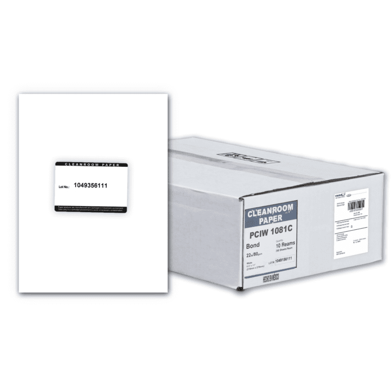 Pure Image White Polyethylene Cleanroom Paper 28 LB