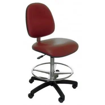 Industrial Seating Series 20M ESD Cleanroom Vinyl Chair Plastic Nylon Base