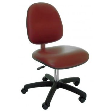 Industrial Seating Series 20M ESD Cleanroom Vinyl Chair Plastic Nylon Base