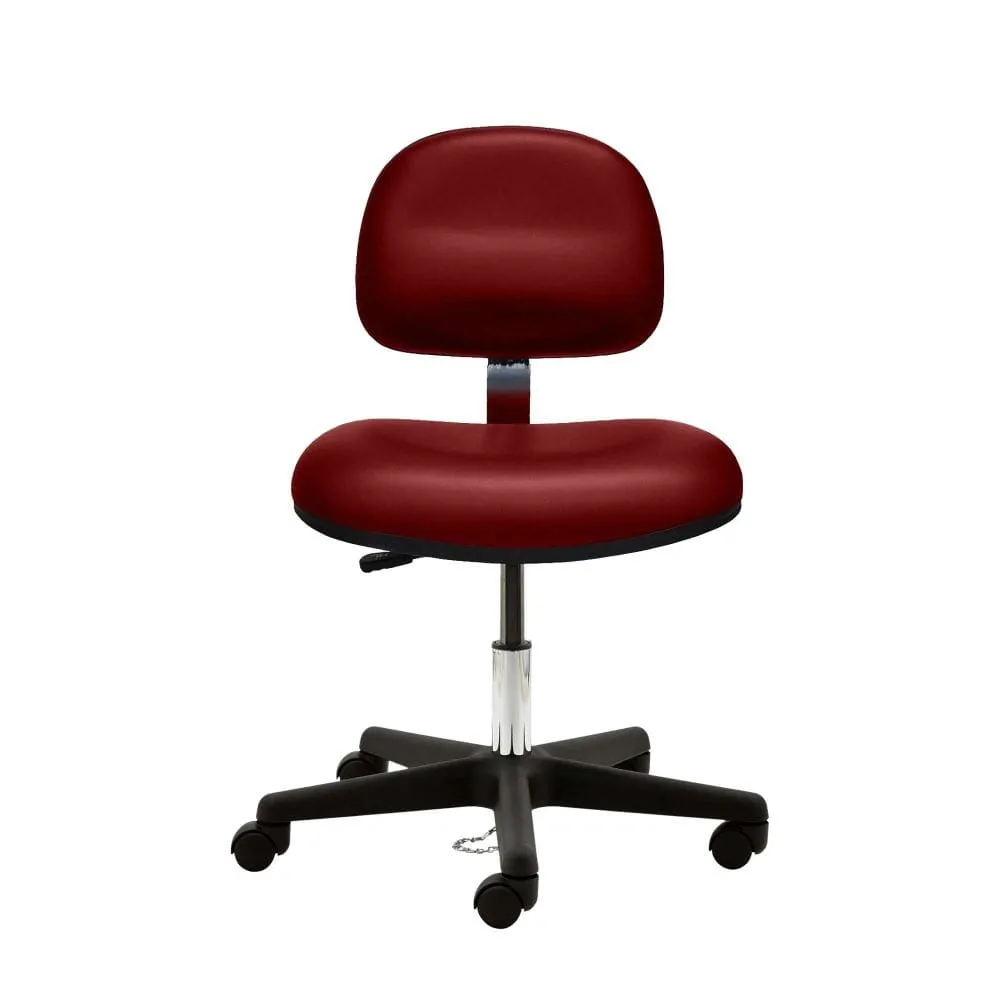 Industrial Seating Series 10 Vinyl ESD Chair - Plastic Nylon Base
