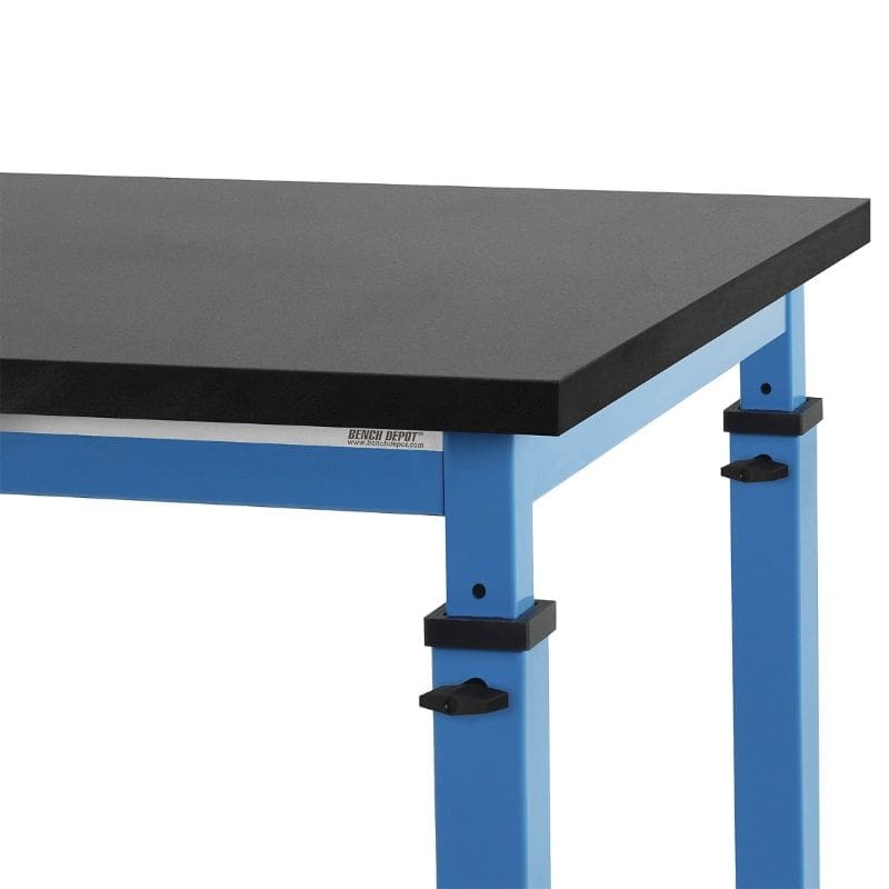 Benchpro Cleveland 1" Phenolic Resin Top Workbench with Square Edge