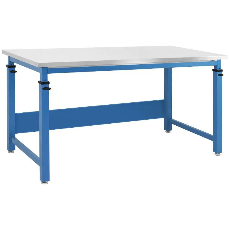 Benchpro Cleveland Stainless Steel Top Workbench with Square Edge