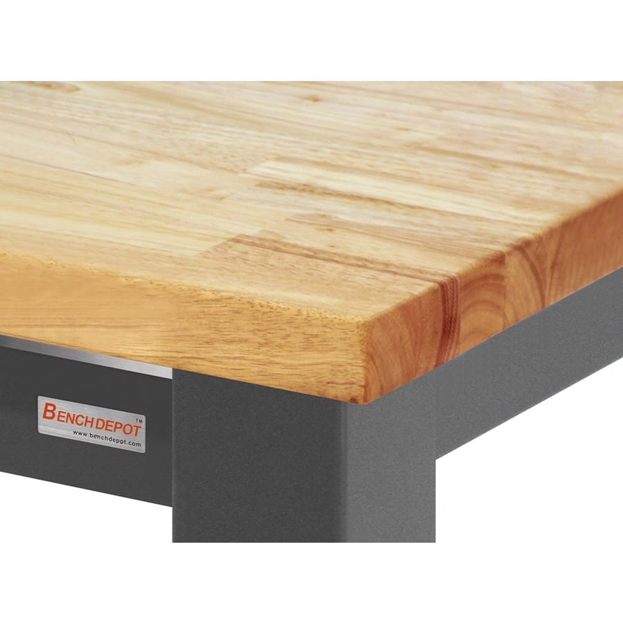 Benchpro Harding Series Heavy Duty 1 3/4" Oiled Butcher Block Workbench
