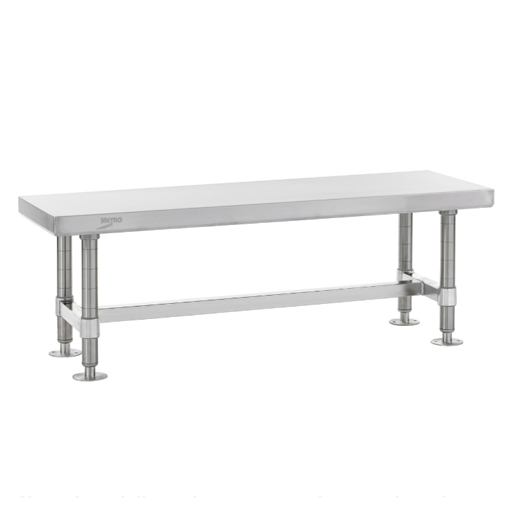 Metro Stainless Steel Gowning Bench