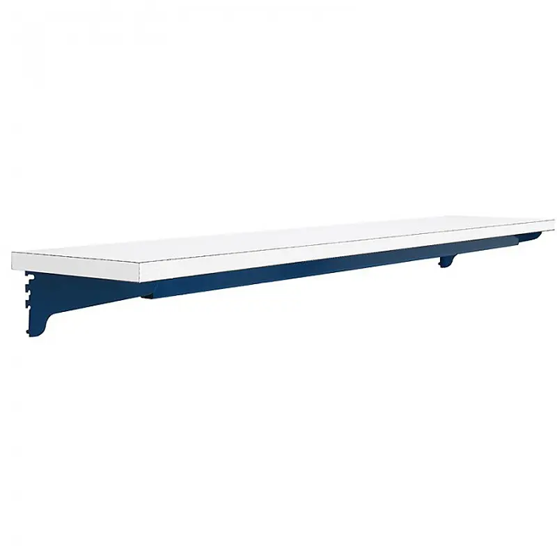 BenchPro Adjustable Height Cleanroom Laminate Top Shelf with Square Edge