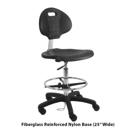 Benchpro ESD Urethane Chair | Ergonomic | ISO 6 | Static Dissipative & Conductive | Nylon Base - Image 3