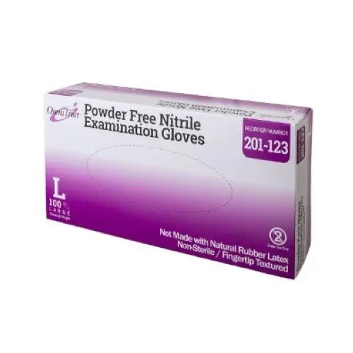 OmniTrust 201 Nitrile Powder Free Exam Gloves