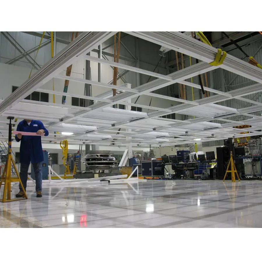 Logi-Clean 2"x4" Self Supporting Aluminum Ceiling Grid