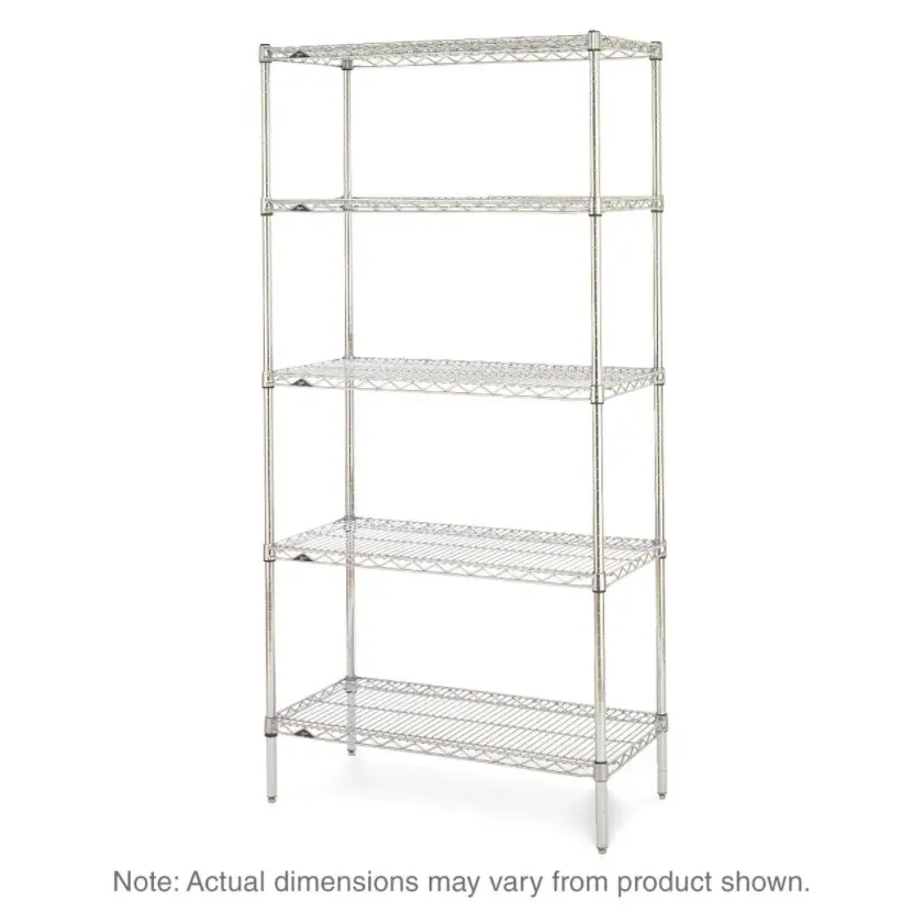 Metro Super Erecta Wire Shelving Starter Unit Chrome