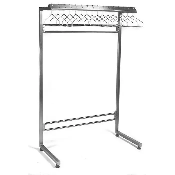 Eagle Stainless Steel Cantilevered Gowning Rack