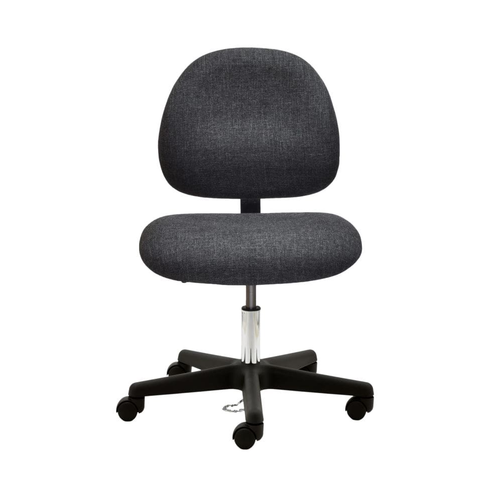 Industrial Seating Series E20W ESD Fabric Chair Nylon Base Wide Seat