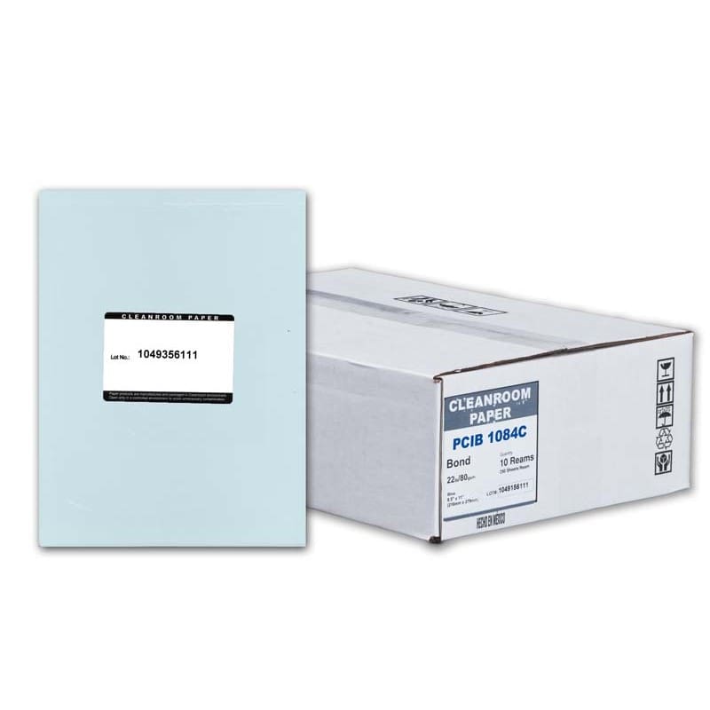 Pure Image Blue Polyethylene Cleanroom Paper 22 lb