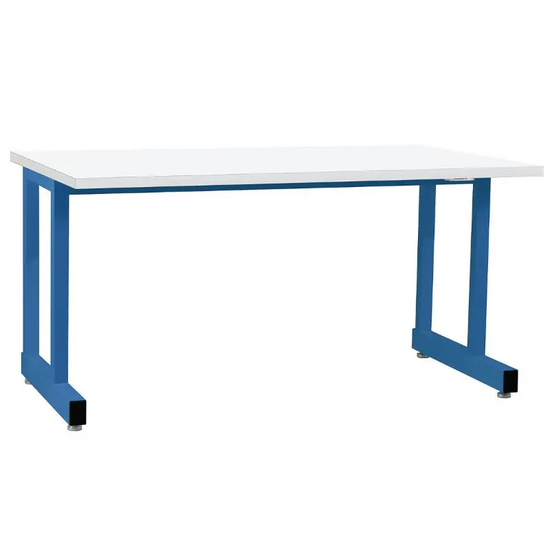 Benchpro Dewey Cleanroom Laminate Workbench with Square Edge