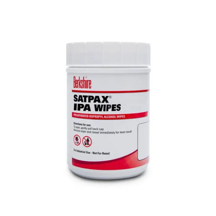 Berkshire SatPax 550 Cleanroom Wipes Canister
